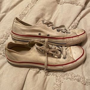 all white converse